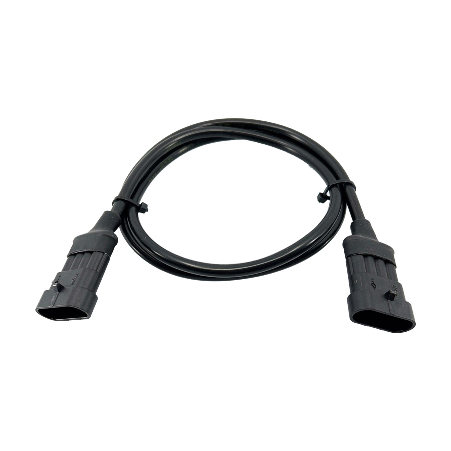 4-pin Extension Cable AMP-Superseal Male-Male