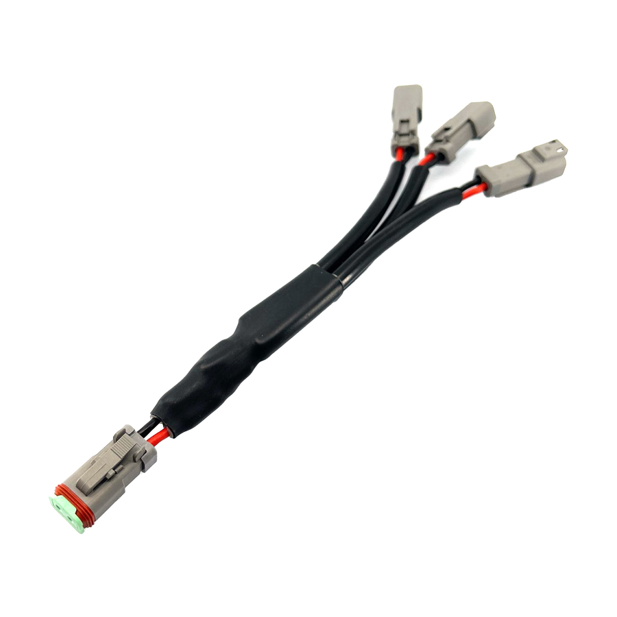 2-Pin Deutsch-DT Splitter | 1x Female > 3x Male