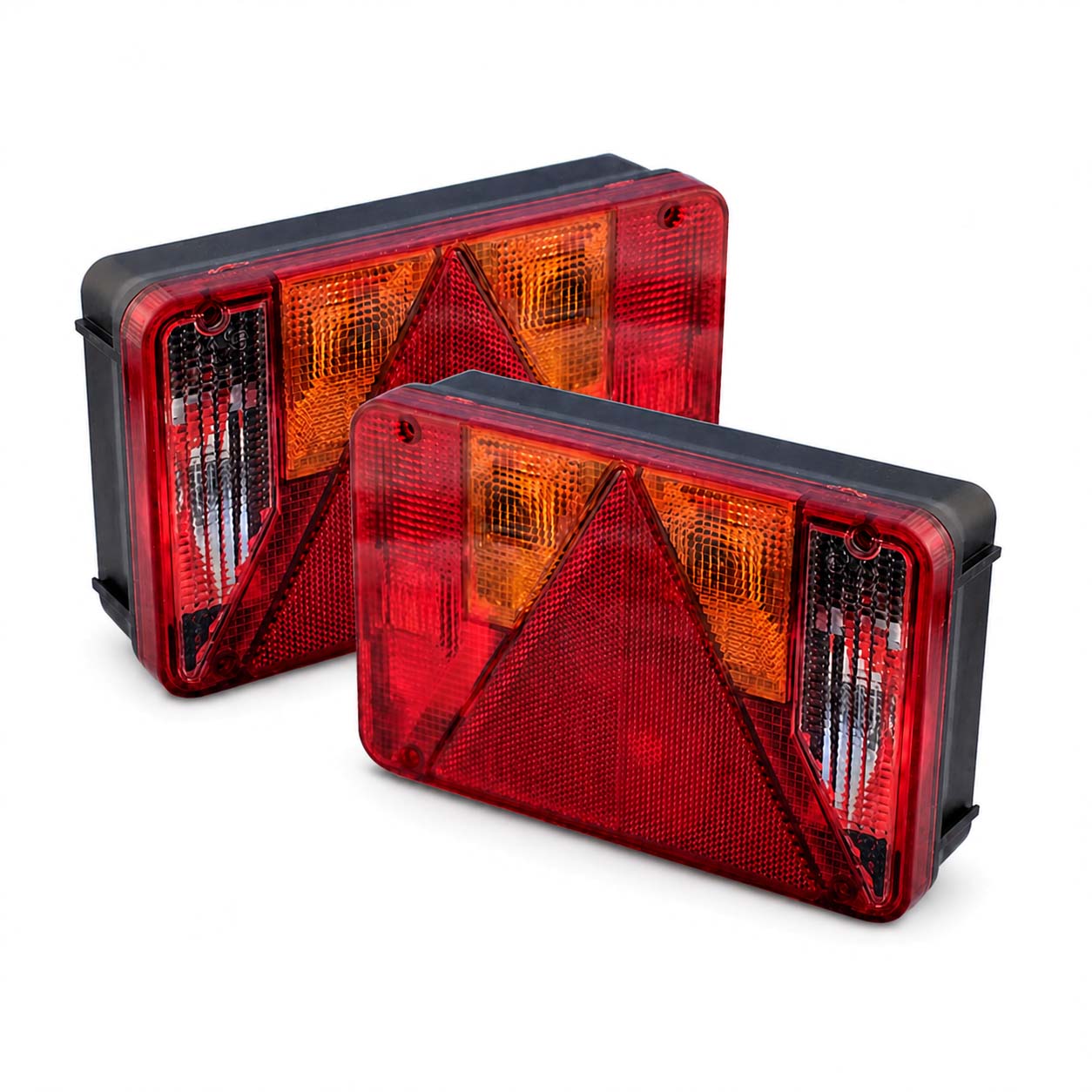 Radex 5800 rear light set 220 x 140 mm | fog and reverse light