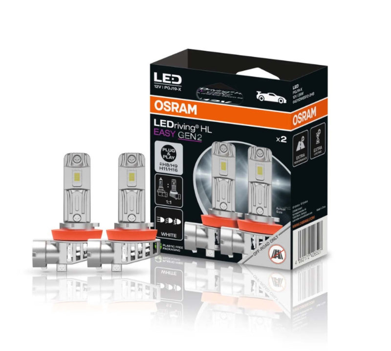 Osram H8/H11/H16 LED Fog Light Set 12 volt