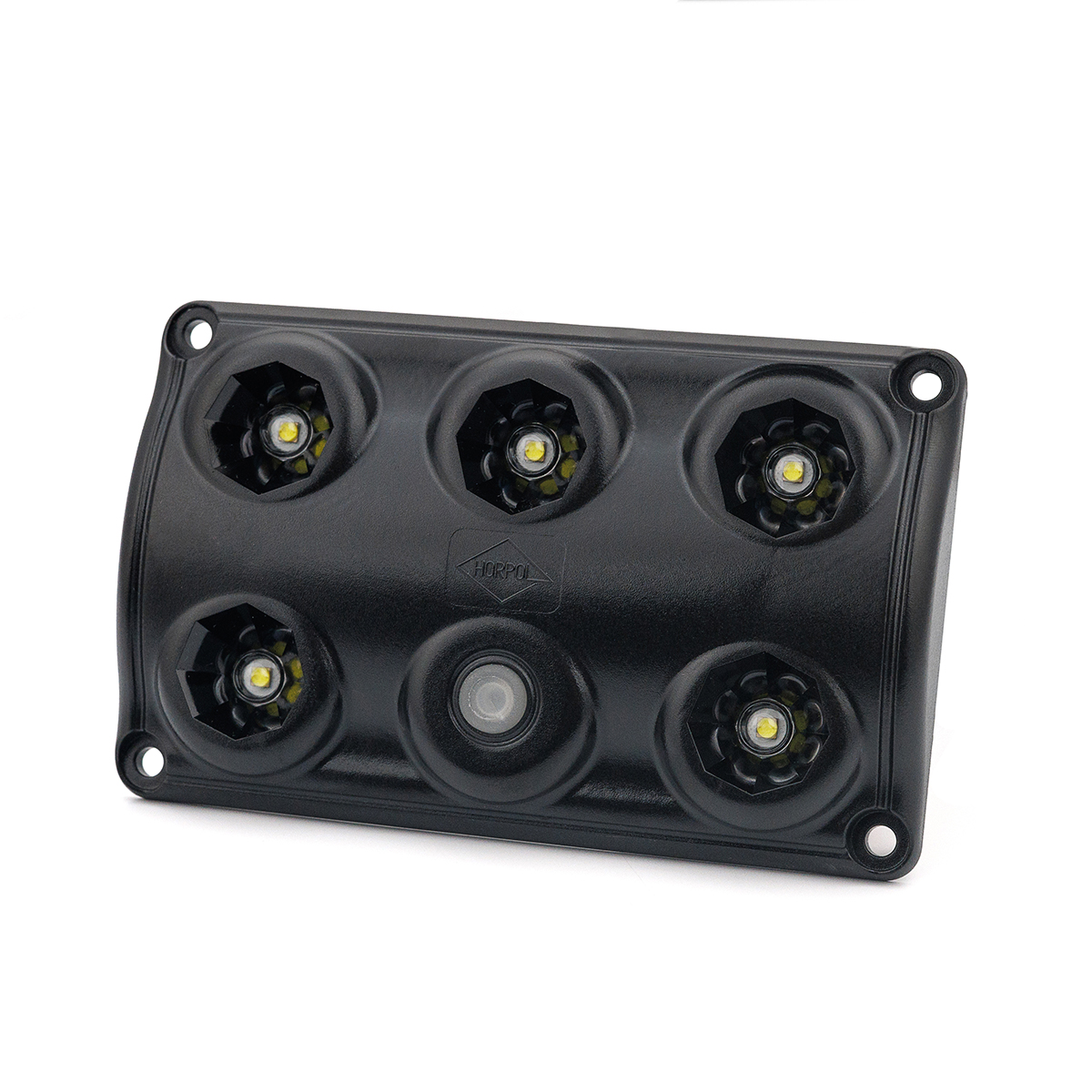 Horpol LED Interior Lamp Black 12-24V | With Switch