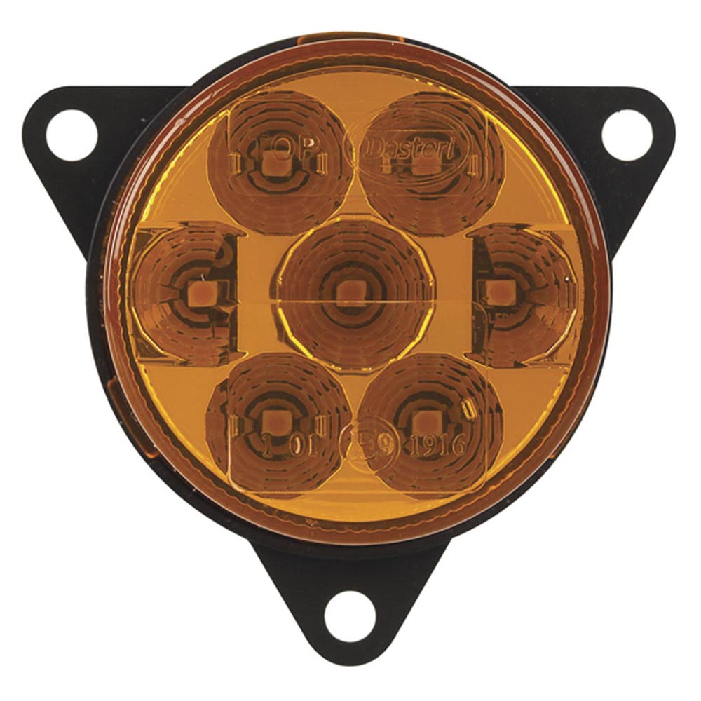 Led Rear Direction Indicator Lamp Transparante Lens | Round &Oslash;58mm