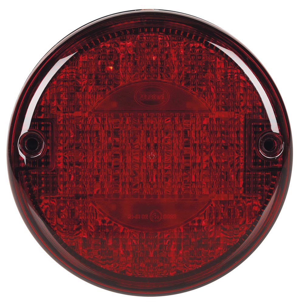 2-Function Rear Led Lamp Round &Oslash;140mm
