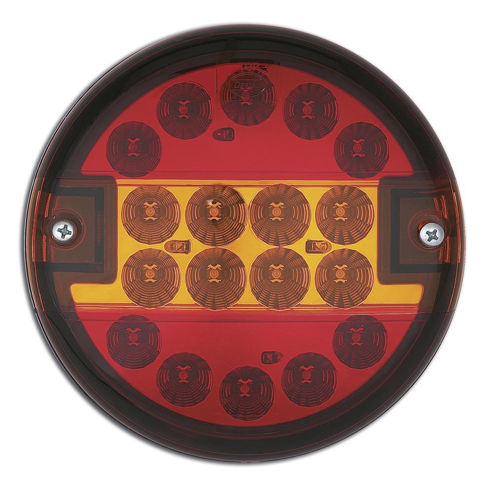 3-Functions Rear LED Lamp | Round &Oslash;140mm