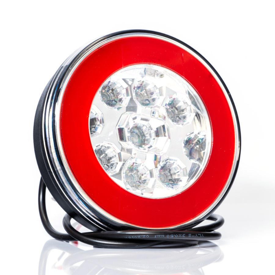 Fristom FT-111 LED Rear Light + Fog Light | Cable
