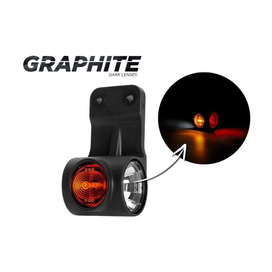 Horpol LED Stalk Marker Lamp 3-Functions Left
