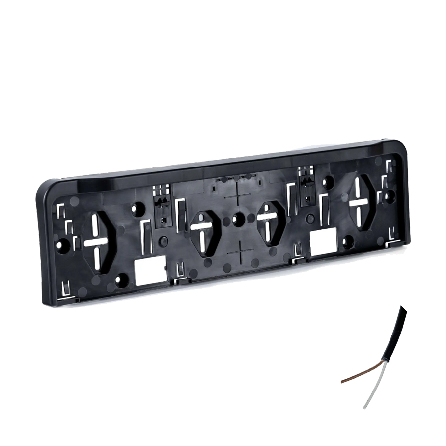 Fristom FT-264 LED M15 License Plate Frame with LED Lighting | 12&ndash;36V