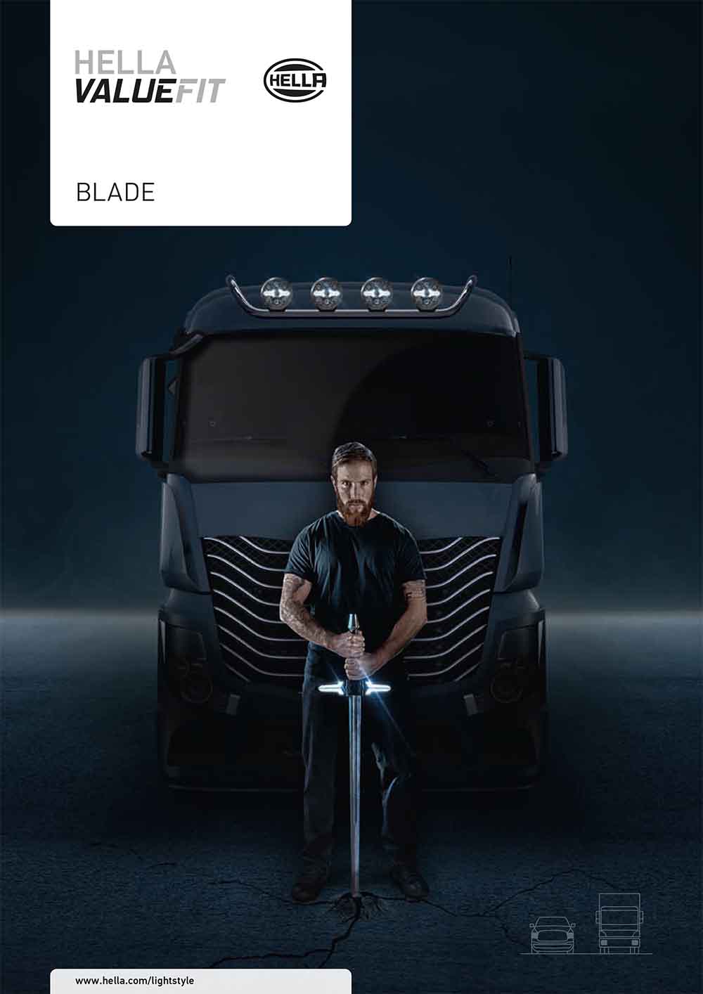 Hella Blade catalogus
