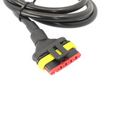 6-pin Female AMP-Superseal Cable 1 meter_