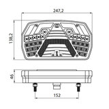 Led Tail light Right 6-Functions_