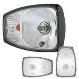 Headlight With Direction Indicator Right + 24V Bulbs_