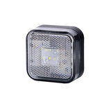 Horpol LED Front Marker White Square 12-24V LD 096_