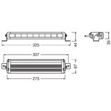 Osram LED Lightbar Spot VX250-SP 28cm_