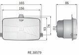 Headlamp, H4, 156x93x86_