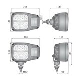 LED Headlamp With Direction indicator Left K2_