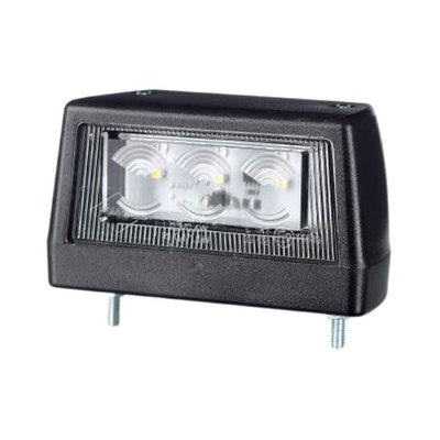 Horpol LED License Plate Light 12-24V Black LTD 2110