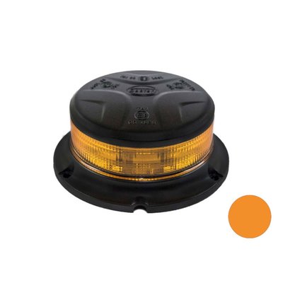 LED Beacon Flat Base Orange