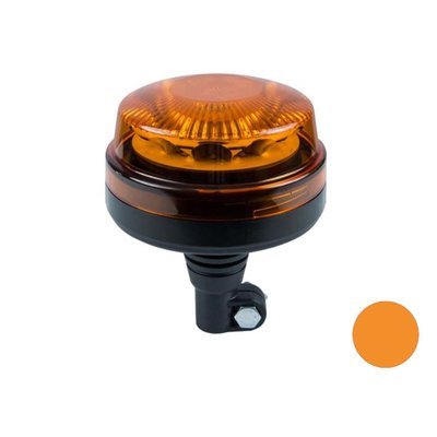 LED Beacon Orange With Tube Mount