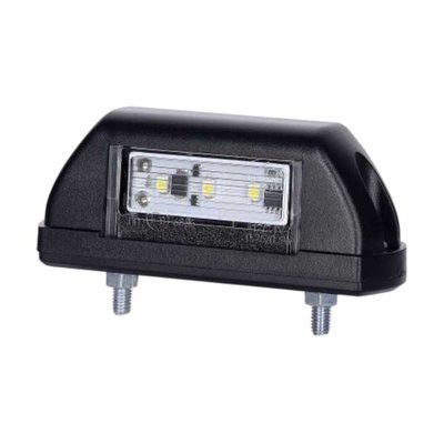 Horpol LED License Plate Light 12-24V Black LTD 702