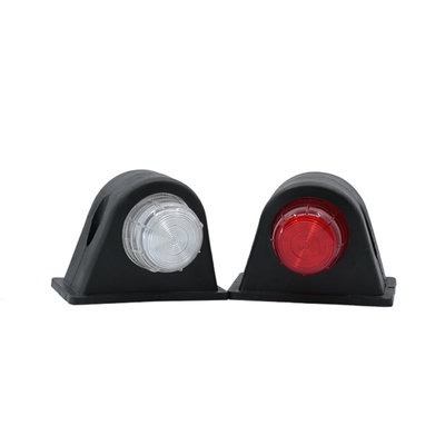 LED 2-Function Marker Lamp 10-30V Red + White (Set)