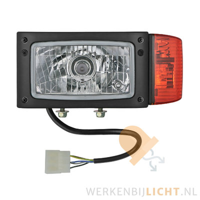 Wesem Headlight REPR2 Left 12V