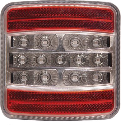4-Function Rear Led Lamp Square