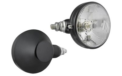 Headlamp, H4, Ø161x112 Metal Left