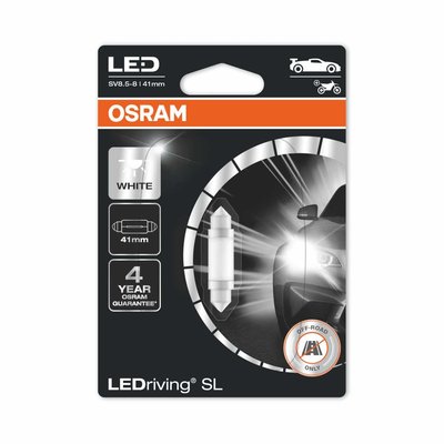Osram C5W LED Retrofit 41mm White 12V SV8.5-8