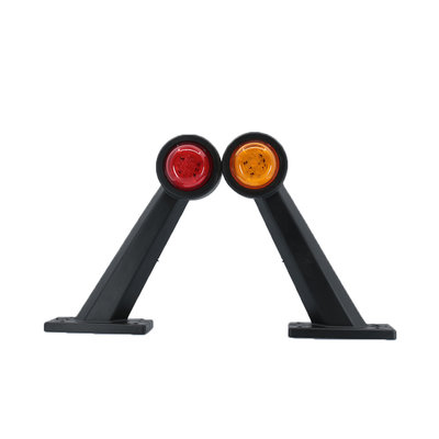 LED 2-Function Marker Lamp 10-30V Orange + Red  (Set)