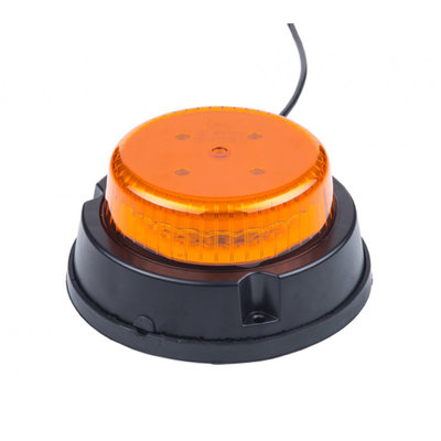 Horpol LED Flash + Rotating Beacon Surface Mounting Orange LDO-2663 R/F