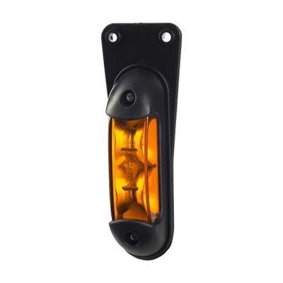 Horpol LED Side Marker Orange + Direction Indicator 12-24V With Mounting Bracket