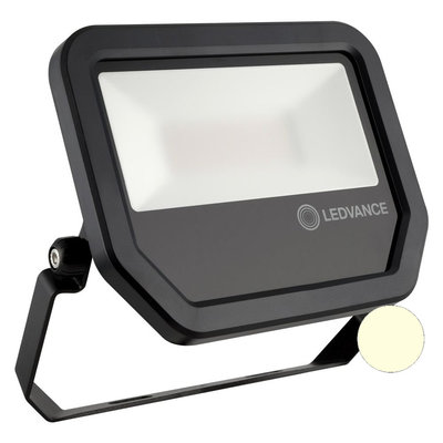 Ledvance 30W LED Flood Light 230V Black 3000K Warm White