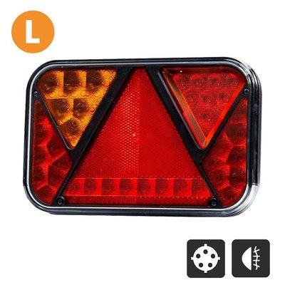 Fristom FT-270 LED Taillight 4-Functions with Canbus Resistor
