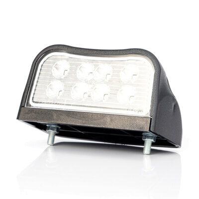 Fristom LED License Plate Light FT-026 Black 12-36V