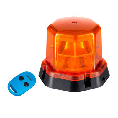 Horpol LED Flashing Light Surface Mounting Orange With Remote Control LDO 2277