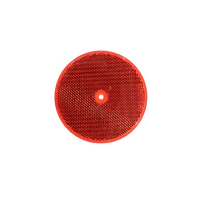 Reflector Round Ø8cm Red