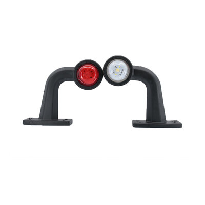 LED 2-Function Marker Lamp 10-30V White + Red (Set)