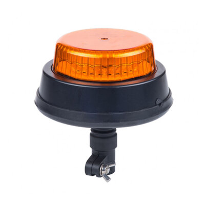 Horpol LED Rotating Beacon DIN Bracket Orange LDO-2665/R