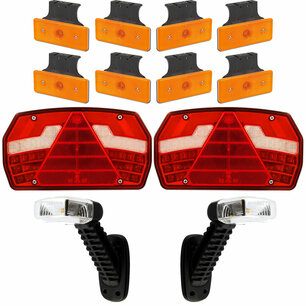 Trailer Lighting Set 12-part