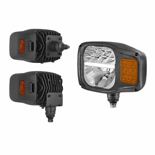 LED Headlamp With Direction Indicator + AMP Superseal Connector K7