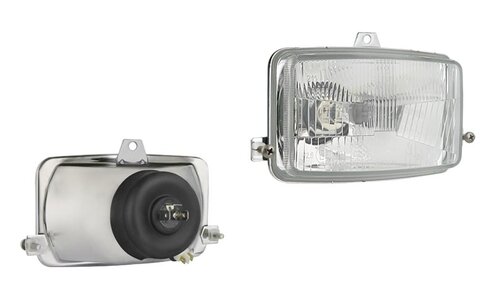 Headlamp, H4, 156x93x86