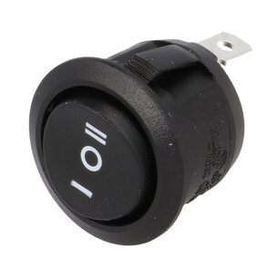Built-in Rocker Switch Round Max. 250V 10A 2 ON-OFF-ON