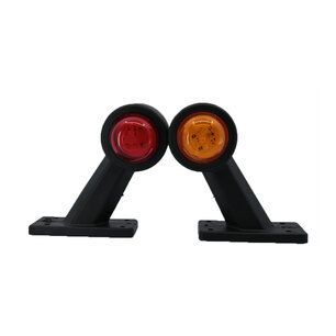 LED 2-Function Marker Lamp 10-30V Amber + Red (Set)