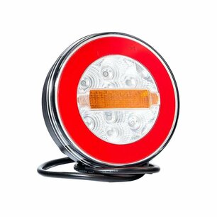 Fristom FT-110 Neon-look LED Rear Light 3-Functions Cable