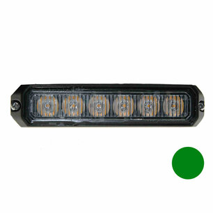 LED Flashing Lamp 6-voudig compact Green