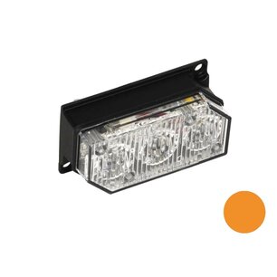 Led Flitser 3-Leds Oranje