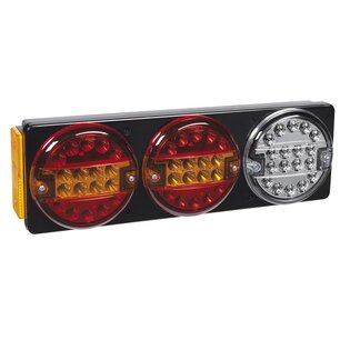 5-Function Rear Led Lamp Rectangular + Reversing Light Right