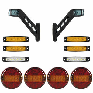 Trailer Lighting Set 12-part