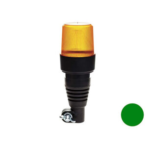 Green LED Flash Beacon with Flexible Base