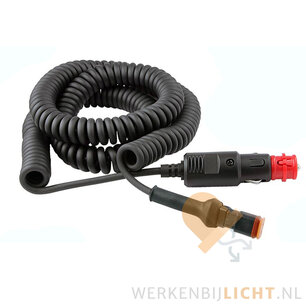 8m Spiral Cable + Deutsch-DT